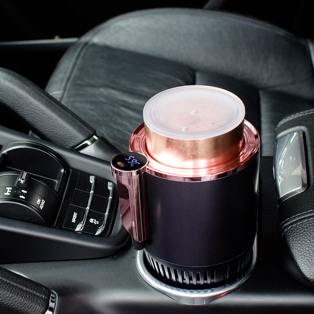 Car Cup Holder Heating & Cooling – Hot/Cold Drinks On The Go