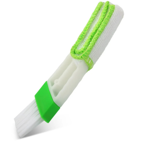 Brosse De Nettoyage Auto – Spéciale Aérateurs 2-En-1