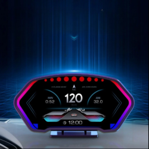 Digitální ukazatel jízdy – Rychlost a informace na první pohled