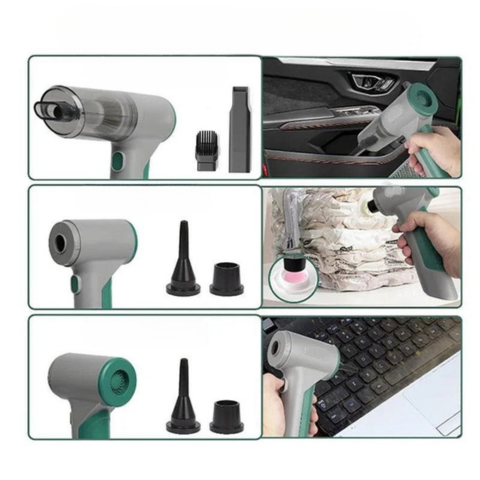 Cordless 3 In 1 Vacuum Cleaner For Car – Complete And Convenient Cleaning