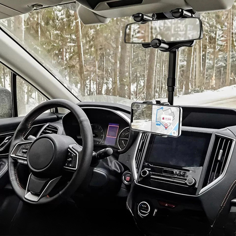 Support Téléphone Voiture – Fixation Sur Rétroviseur