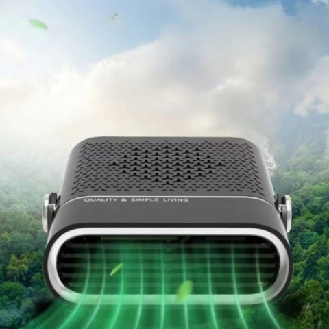 Ventilateur Multifonction Pour Voiture – 4 En 1 Pratique Et Compact