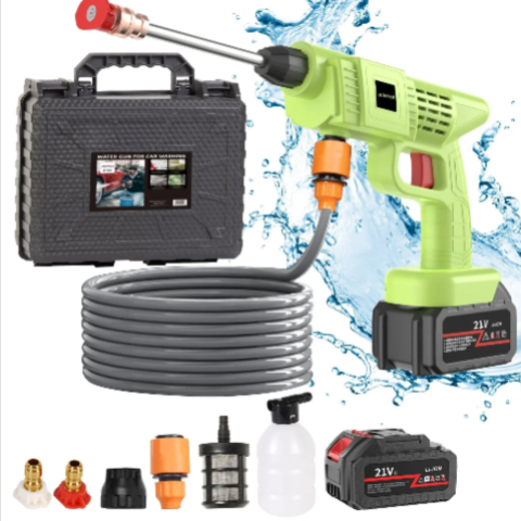 Trådlös Rengöringspistol För Bil – Högt Tryck