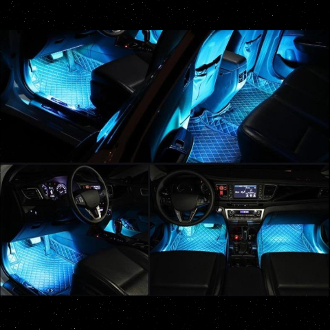 Lampada Ambientale LED per Auto – Design Interno Stiloso