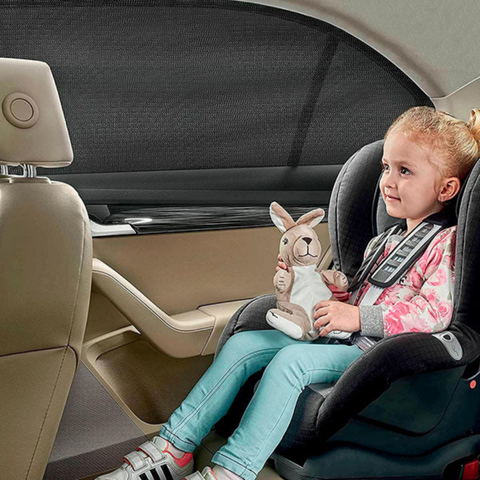 Set di 4 parasole per auto – Installazione rapida e protezione solare