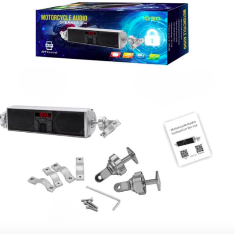 Reproduktor Moto S Držadlom Na Riadenie — Ideálny Pre Vaše Cesty S Hudbou