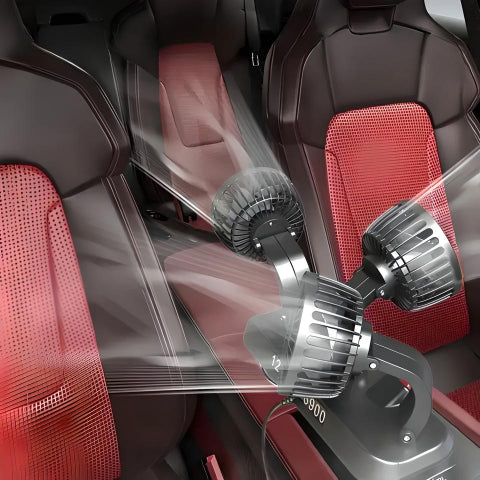 Mini Tuulettaja Kolmella Päällä – Optimaalinen Viileys Autossa