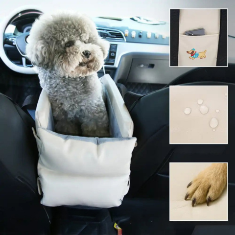 Auto-Warenkorb für kleine Hunde — Sicherheit und Komfort im Auto