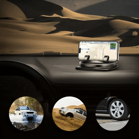 Auton puhelintuki — Säädettävä ja vahvistettu vakaus