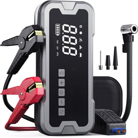 Pornitor Auto Portabil — Multifuncțional cu Compresor