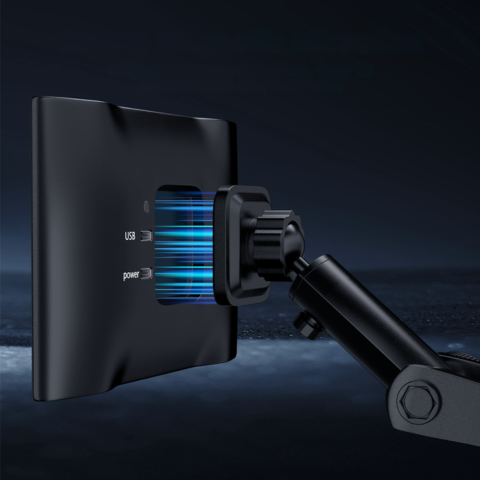 Kantava kosketusnäyttö — GPS, musiikki & ääniohjaus