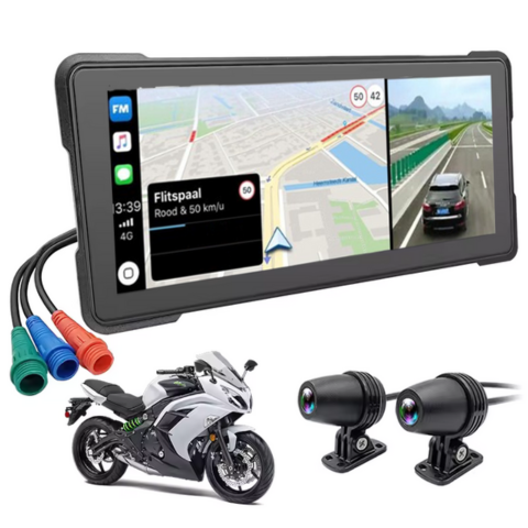 Sistem Multimedia Moto — GPS, Muzică & Control Inteligent
