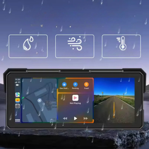Sistem Multimedia Moto — GPS, Muzică & Control Inteligent
