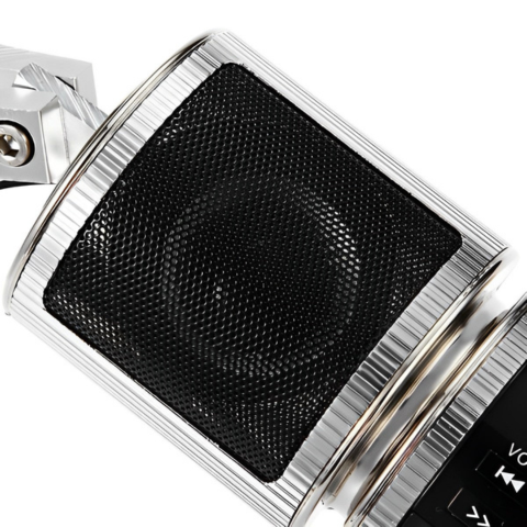 Haut-Parleurs Moto Pour Guidon — Bluetooth Sans Fil, Radio FM Et Port USB