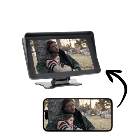 מסך מולטימדיה לרכב — CarPlay ואנדרואיד אוטו אלחוטי