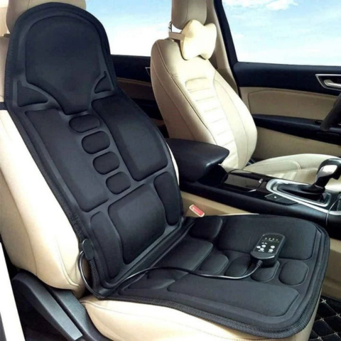 Cojín de Masaje Vibrante para Asiento – Alivie su Espalda con Total Sencillez
