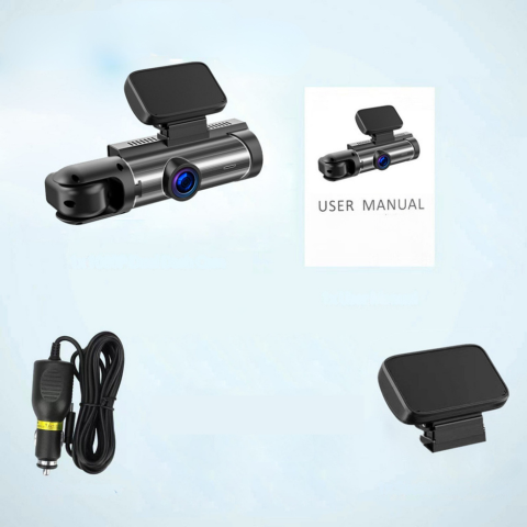 Kohdeauton kamera — Kaksoiskamera edessä optimaalista turvallisuutta varten