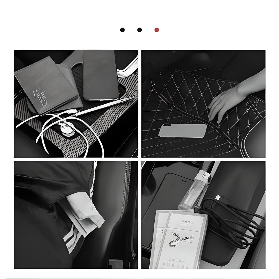 Bilseteorganisator med integrert brett – Praktisk og komfort garantert