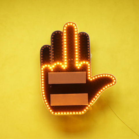 Lichtsignal für Autos - Kommunizieren Sie sicher