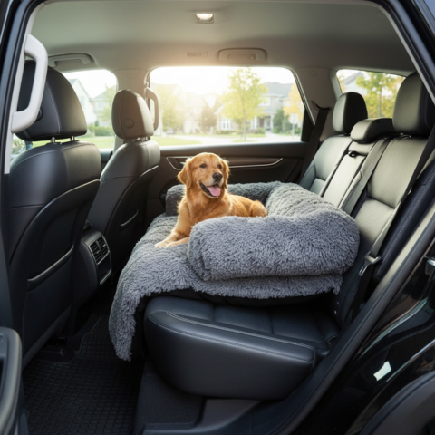 Multifunksjonell Hundesofa — Komfort i Bil