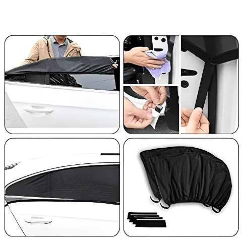 Expandable Sunshade for Car