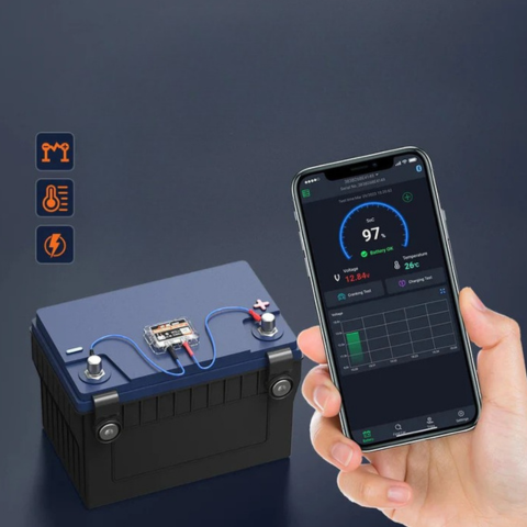 Bilbatteritest med Bluetooth-overvåking — Rask sjekk og optimal ytelse