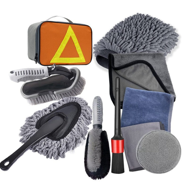 Kit complet de curățare auto — practic și versatil