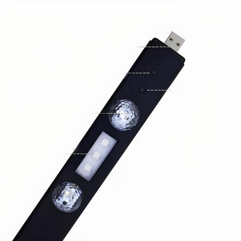 إضاءة LED تلقائية بدون أسلاك - داخل السيارة أنيقة