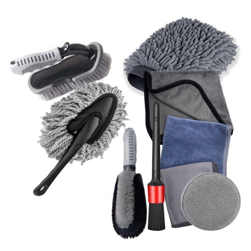 Kit complet de curățare auto — practic și versatil