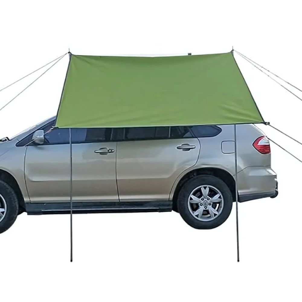 Toldo extensible para coche - Instalación rápida y versátil