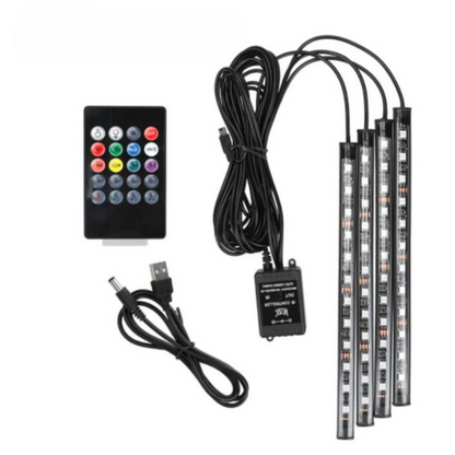 LED pásy do interiéru s audio synchronizáciou 