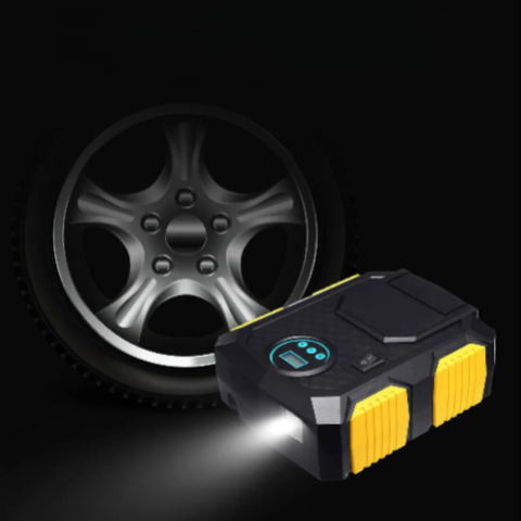 12V Portable Air Compressor – Quick and Effortless Inflation 