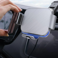 Support Téléphone Voiture – Fixation Et Charge Sans Fil Intégrée