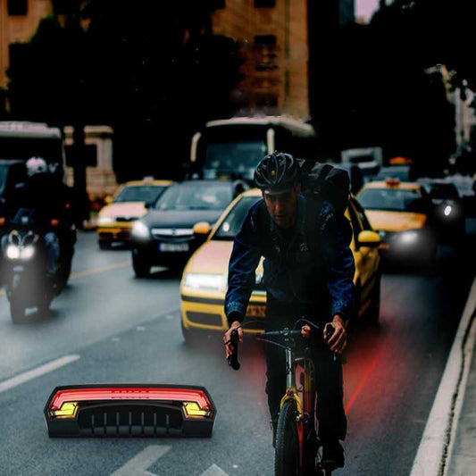 Faro Posteriore Bici — Illuminazione LED Potente e Compatta 
