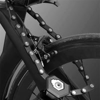 Fällbart Lås För Cykel — Kompakt Och Robust Säkerhet 