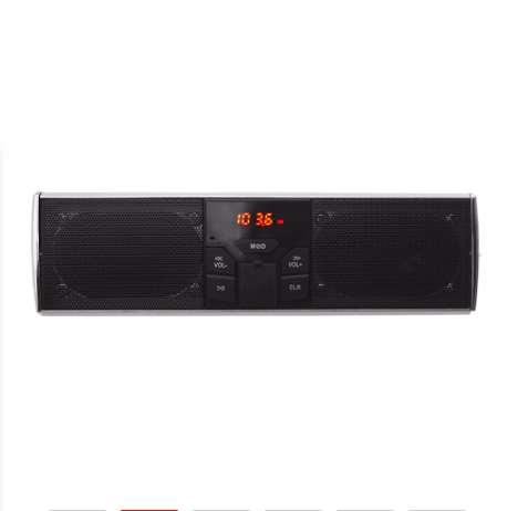 Enceinte Moto Avec Support De Guidon — Idéale Pour Vos Trajets En Musique