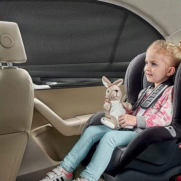 Universele Uittrekbare Zonnebescherming Voor Zijruiten Van Auto 