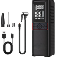 Compressore d'aria portatile 160PSI — Compatto e facile da trasportare 