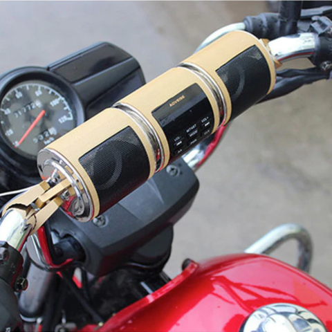Altoparlante Bluetooth per Moto – Resistente all'Acqua e Facile da Installare 