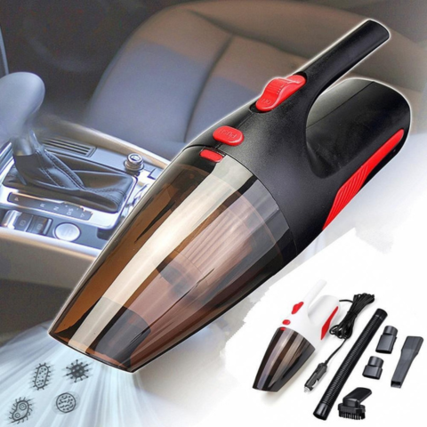 Aspirapolvere Portatile per Auto – Ricaricabile e Versatile 