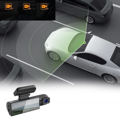 Dashcam HD Älykäs – Turvattu Pysäköinti ja Suojattu Ajo 