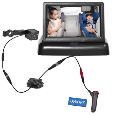 Auto kamera pro děti — Bezpečnost a klid při řízení 