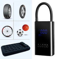 Portable Mini Compressor – LED Display and Adjustable Pressure 