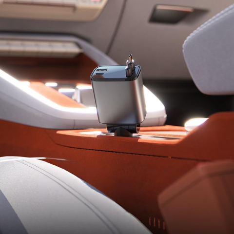 Retractable Car Charger – Ultra Practical Compact Format 