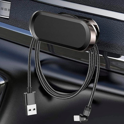 Support Téléphone Pour Voiture – Utilisation Facile Et Sans Mains