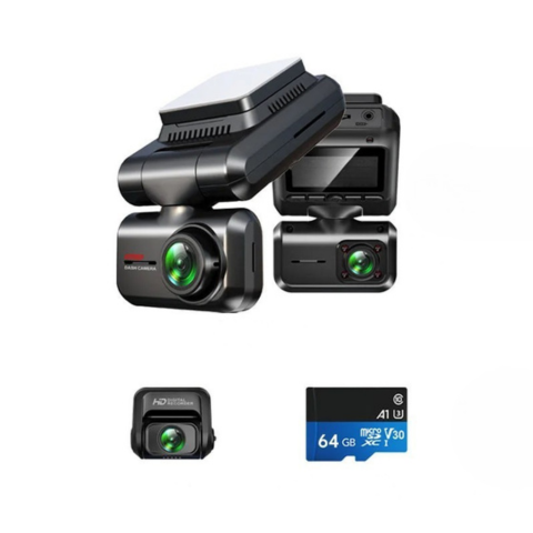 Ultra HD Dashcam Car — Double and Triple Security Camera 