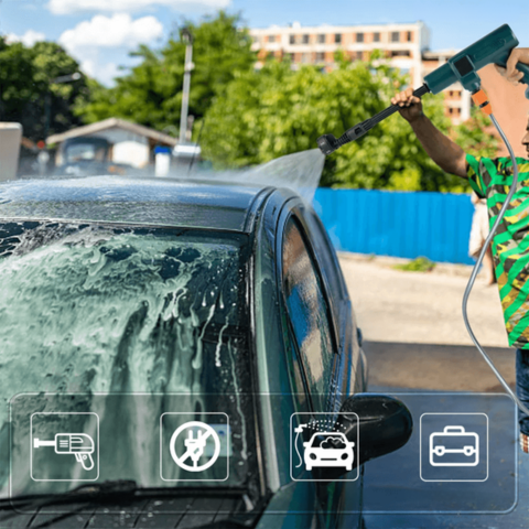 Trådløs høytrykksvasker - kraft, mobilitet og effektivitet