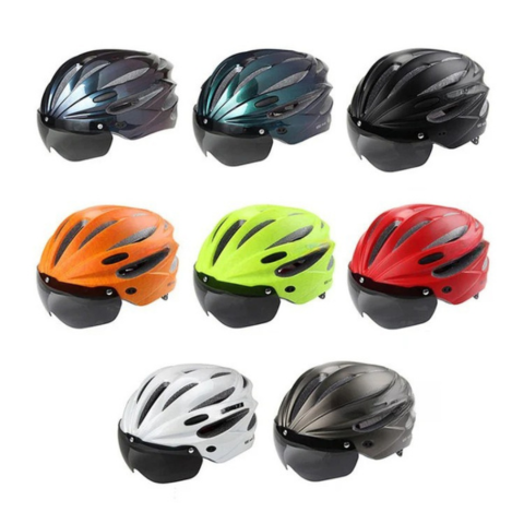 Bike Sport Helmet – Integrated Visor and Precise Fit 