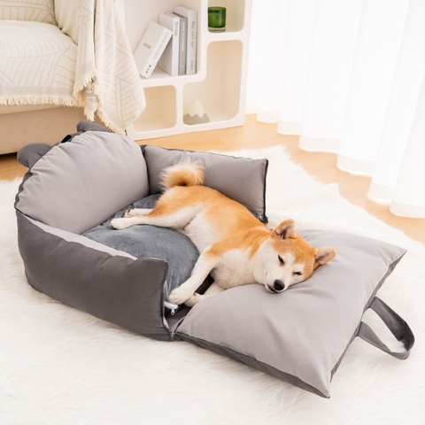 犬用旅行バッグ - 多用途で持ち運びが簡単 