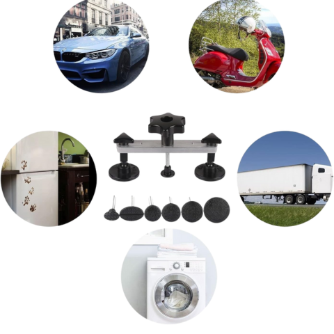 Zestaw Naprawczy Do Karoserii — Łatwe Usuwanie Wgnieceń 